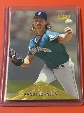 Randy Johnson #236 1996 Pinnacle Baseball Trading Card